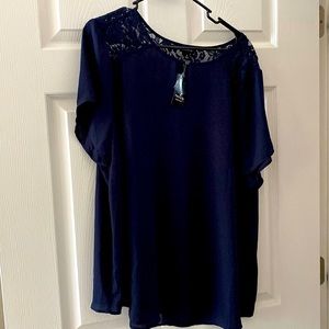 Torrid blue blouse